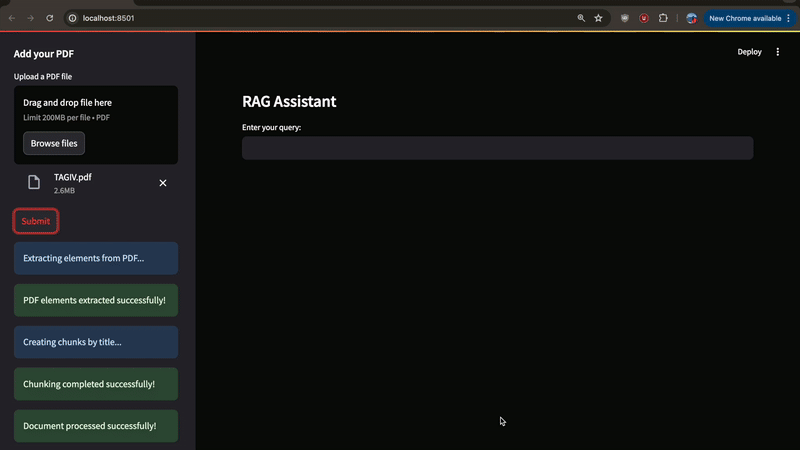 RAG-powered Chatbot System